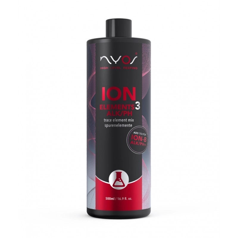 NYos ION Elements 3 ALK/PH - Elementi in traccia con fluoro, iodio, potassio e selenio Formato: 500 ml