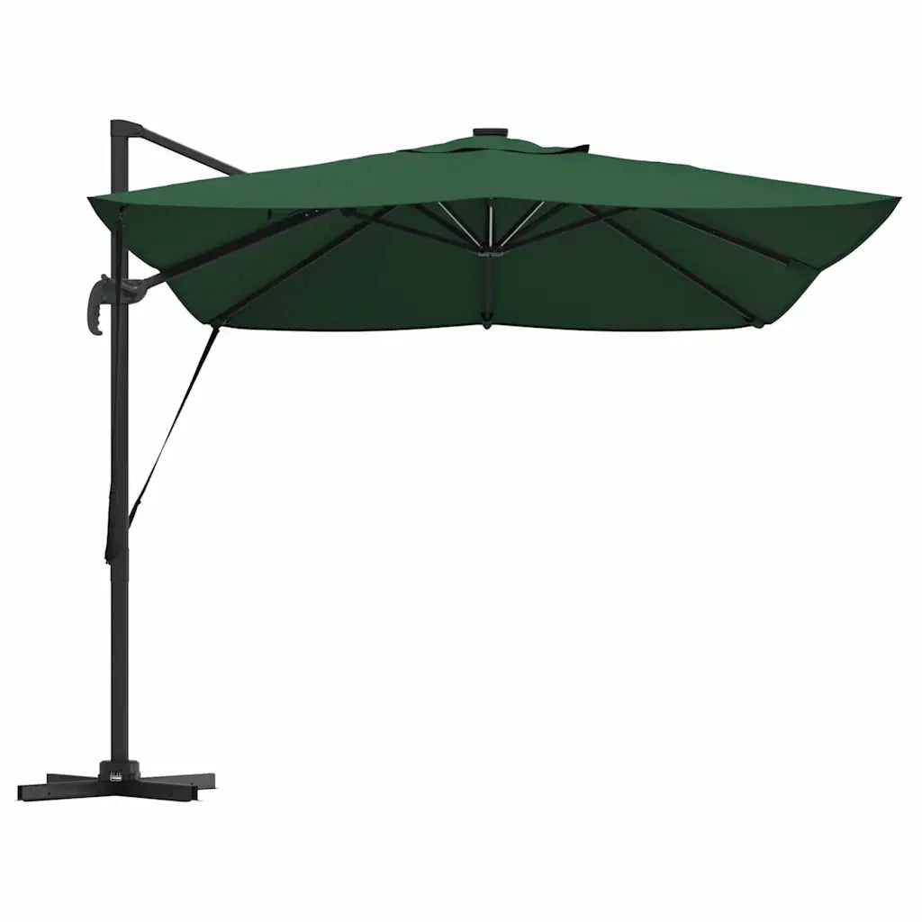 Ombrellone Verde 352 x 251 x 265 cm Poliestere e Alluminio 42003328