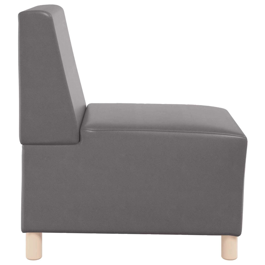 | Unità di Divano Modulare Senza Braccioli | Grigio 55 x 74 x 82 cm 4108490