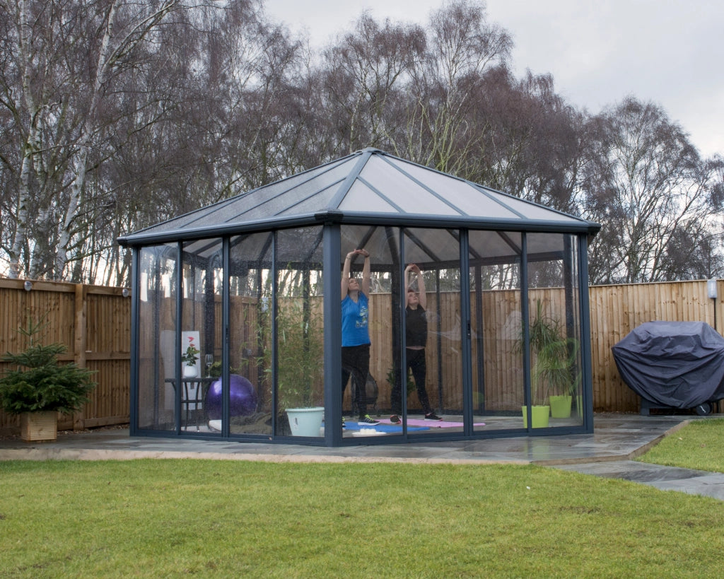 Gazebo Chiuso in Alluminio Garda 5.2X6 m