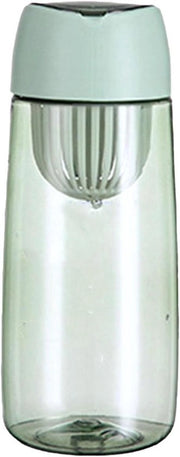 Organizzatore di pastiglie - Biberon da 600 ml con filtro e contenitore per medicinali - Impermeabile - Resistente al calore - Biberon portatile per viaggi