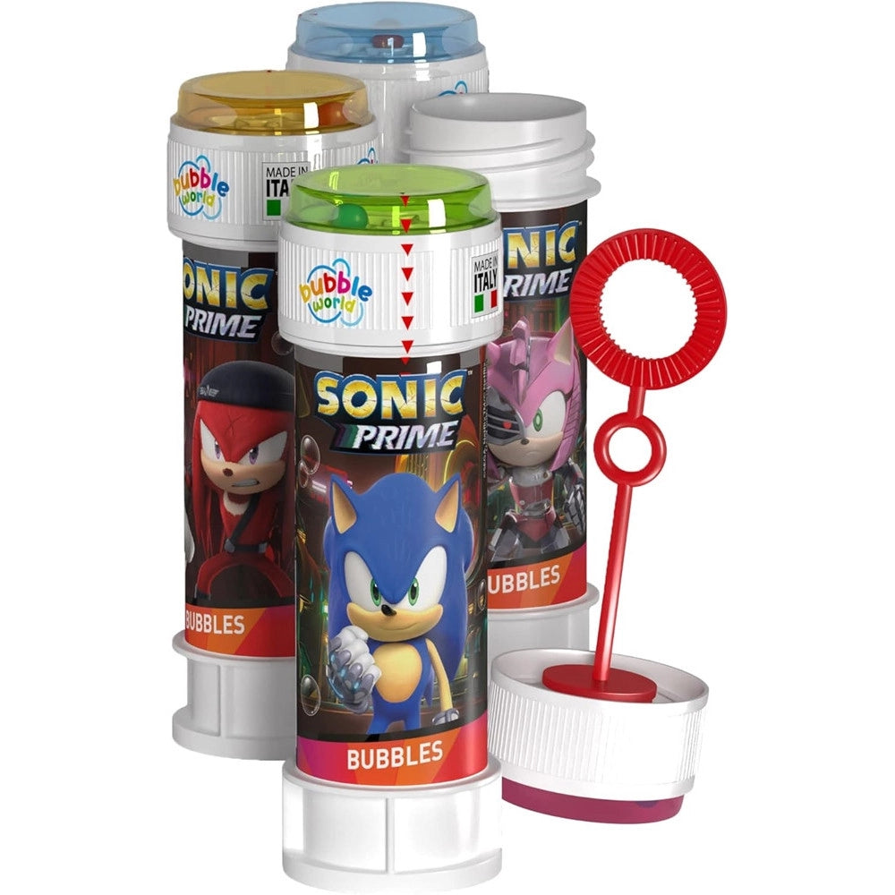 Trade Shop - Bolle Di Sapone Sonic Confezione 36pz Flaconi 60 Ml Per Feste Gioco Bambini 007955 -