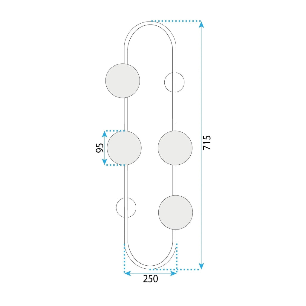 Lampada Da Parete APP1144-4W Oro