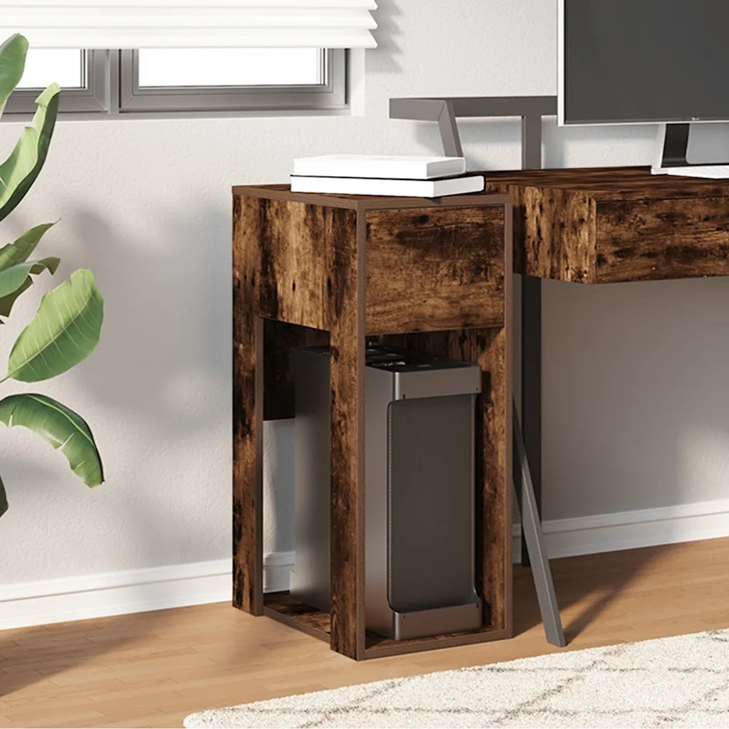 Supporto per Computer a Torre con Cassetto Rovere 30x44x74 cm CFW6803050