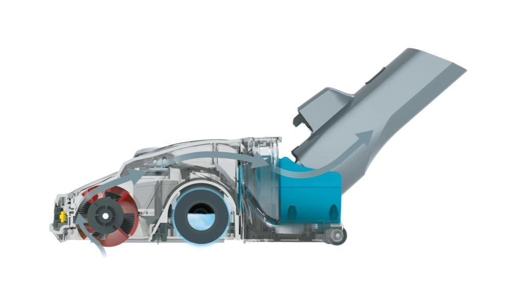 Hoover HF522YSP 011 Aspirapolvere a bastone Batteria Secco e bagnato Micro Senza sacchetto 0,45 L 330 W Grigio