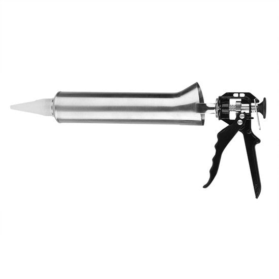 Applicatore per Mortelle con 2 Bocchette - Pistola per Impasto - Sparatore per Cemento - Paving per Mattoni - Patio - Copertura Inclinata - Pistola per Giunti