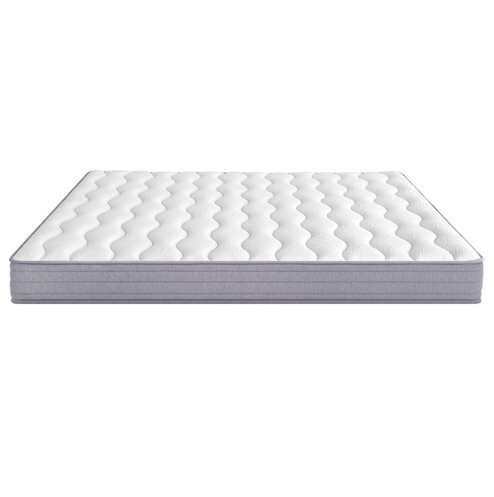 Materasso a molle 160 x 200 cm, altezza 20 cm, bianco, ergonomico e arrotolato