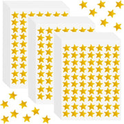 Sticker stelle dorate - Sticker premi per bambini - Stelle dorate da 1 cm - Adesivi autoadesivi - Scrapbooking, cartoline augurali, regali, fai da te