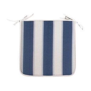 CUSCINO PANAREA CM.39X39X2  RIGATO BLU- GEMITEX- 4,0 pz