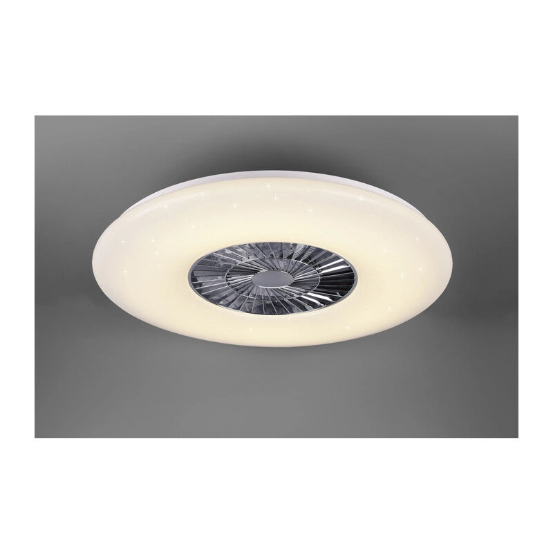PLAFONIERA C/VENTILATORE LED 58W VISBY 75CM- 1,0 pz
