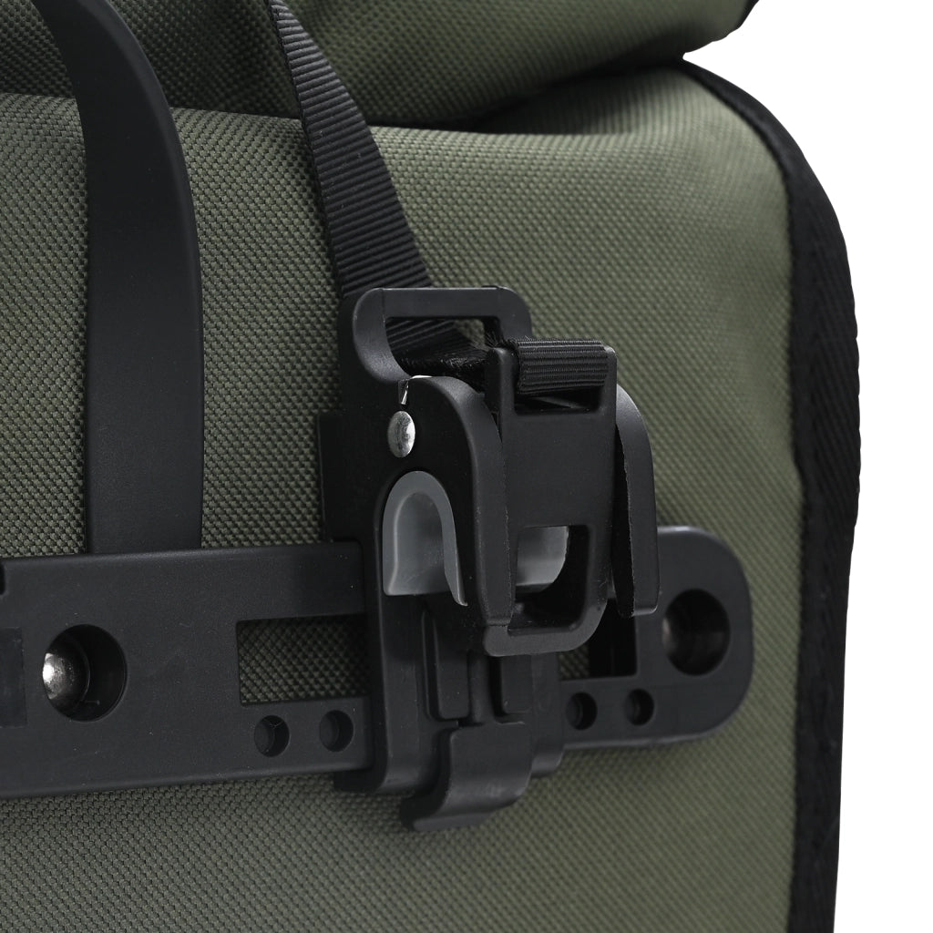 Borsa per Bicicletta per Portapacchi 20 L Verde Oliva 34x16x59 cm
