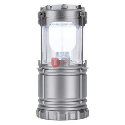 LANTERNA DA CAMPEGGIO A BATTERIA COLORI ASSORTITI 6 LED