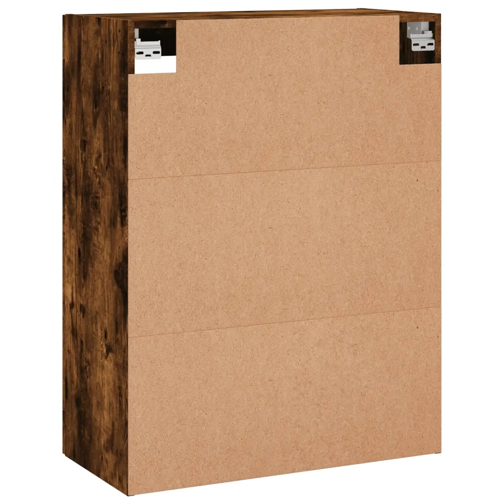 Armadietti a Parete 2 pz Rovere Fumo in Legno Multistrato CFW1472798