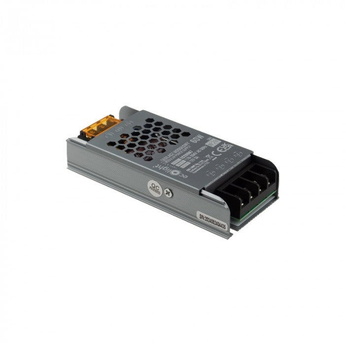 Alimentatore LED slim modulare 60W 12V IP20 Ecolight