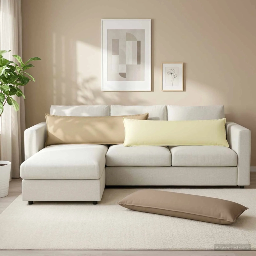 Federa HOUTEN Beige 40 x 145 cm Poliestere 917274