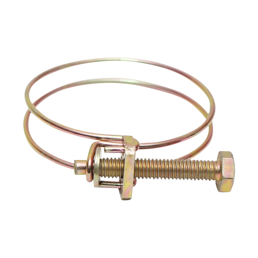 Fascetta stringicavo 45-50mm con vite M6x50mm per tubo flessibile Breckner Germany
