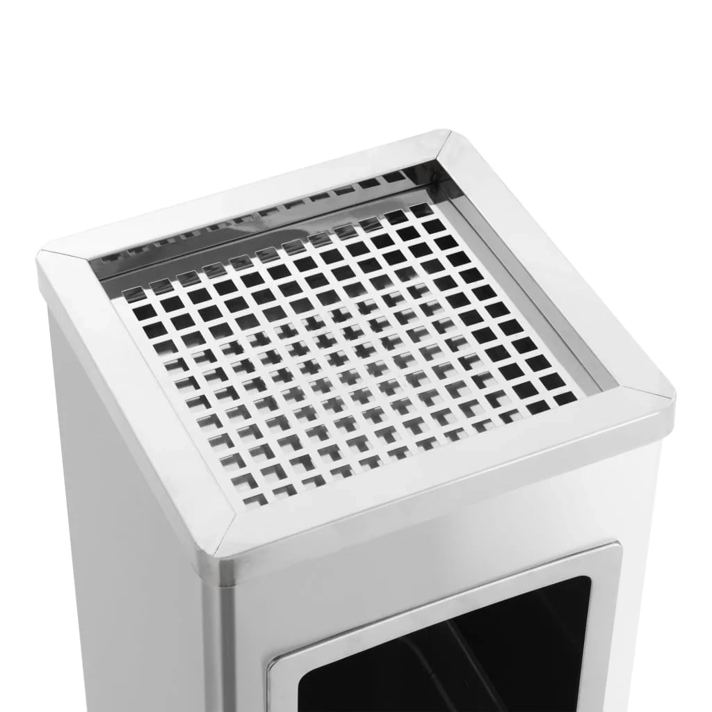 Posacenere per hotel 36 L acciaio inox argento 02_0043853