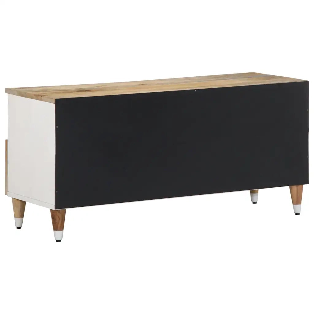 Mobile Porta TV 100x33,5x46 cm in Legno Massello di Mango 4018682