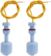 Due dispositivi di regolazione del livello dell'acqua verticale, sensore di livello dell'acqua, livello dell'acqua blu, regolatore di fluido 10 W 52 mm per hydrocultura, giardinaggio, acquari, vasche da bagno
