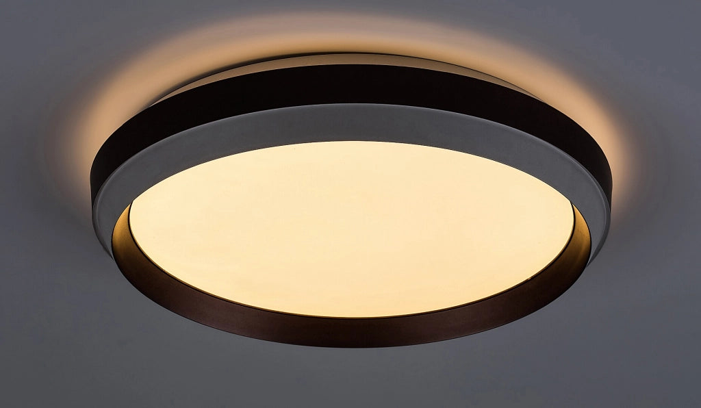 Plafoniera LED Rabalux Fontana tonda 39cm 24W bronzo