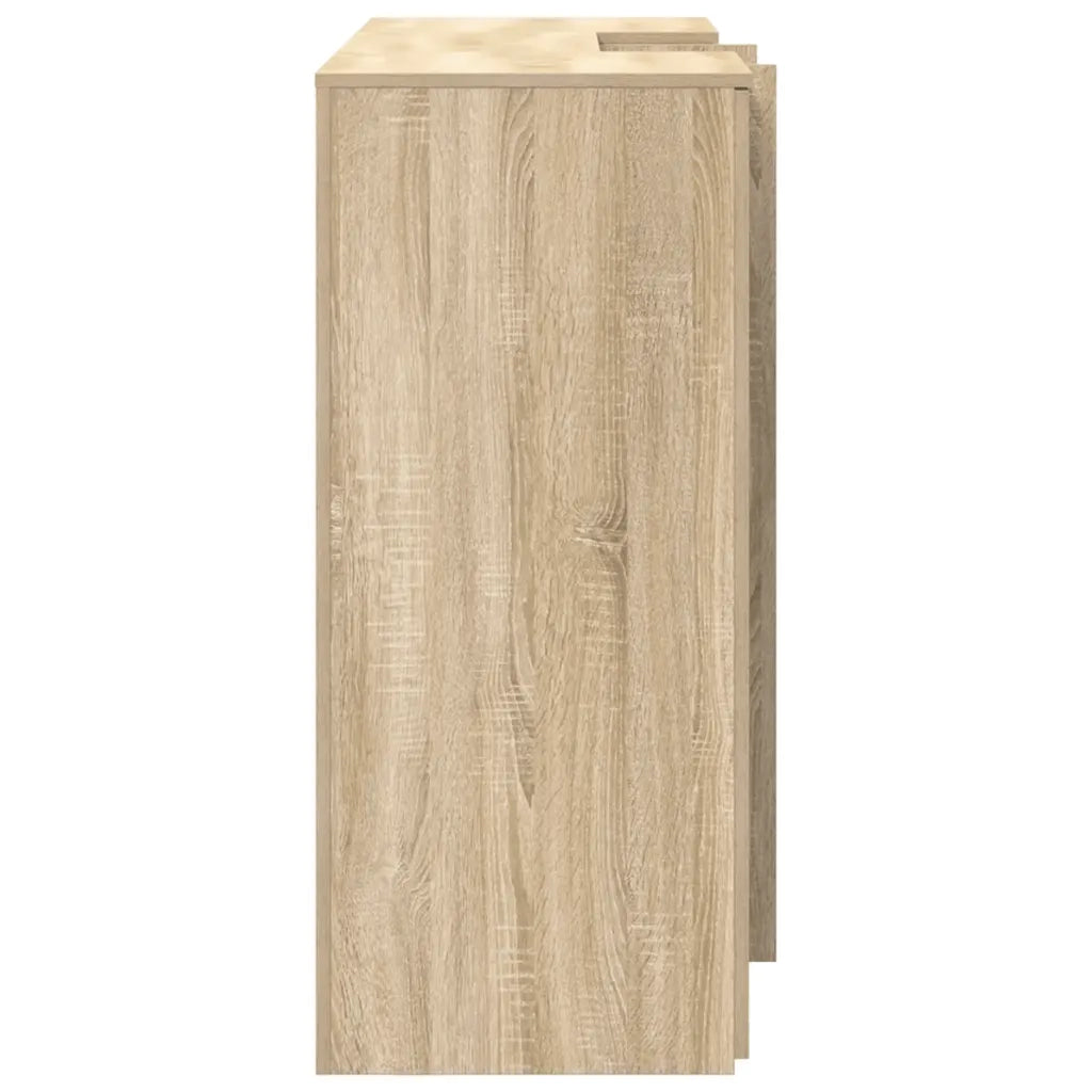 vidaXL Banco Reception Rovere Sonoma 155x50x103,5 cm Legno Multistrato