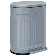 Cestino 20L con Coperchio a Pedale e Contenitore Interno Estraibile ¨C Zephmum ¨C 36.5x31.2x45 cm, Grigio