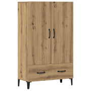Credenza | Madia | Buffet da pranzo | Armadio da pranzo Rovere Artigianale 70x31x115 cm in Legno Multistrato
