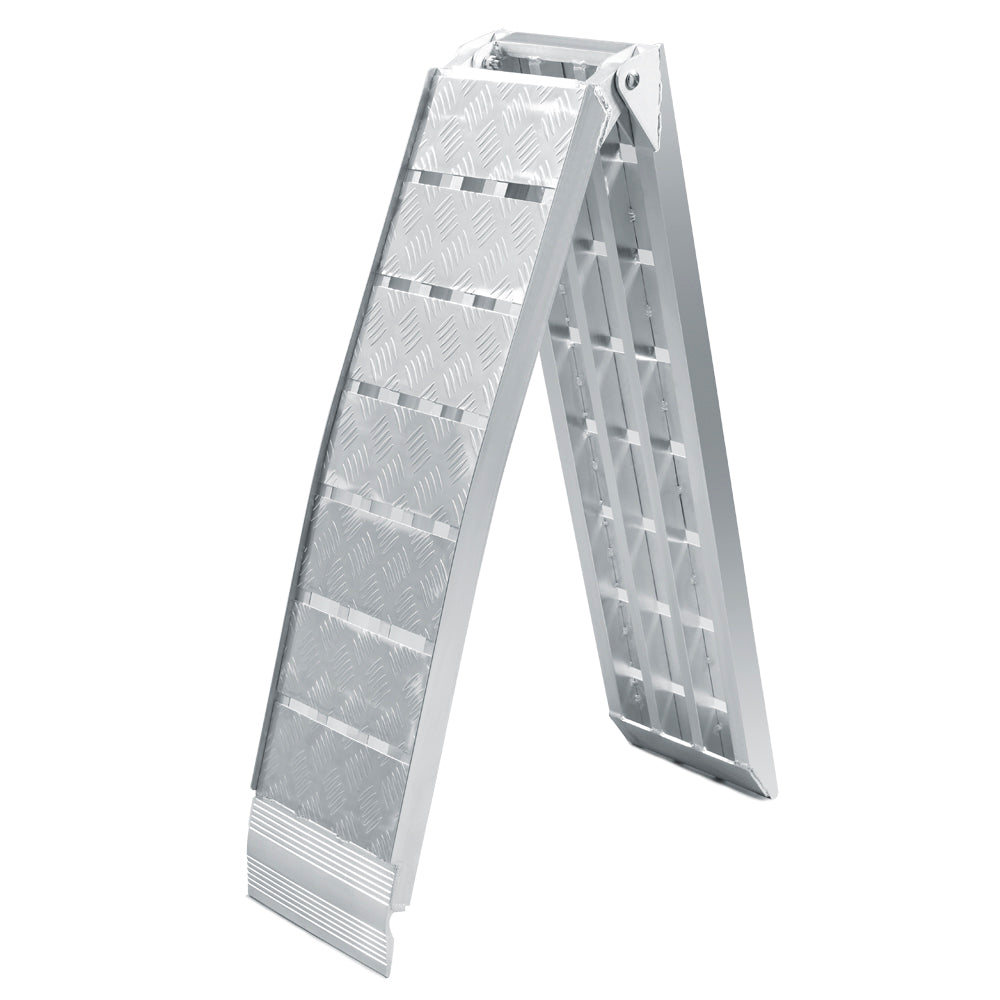 Rampa di carico 228cm 680kg ripiegabile in alluminio per moto e quad Rampa carico moto