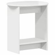 Tavolo laterale | Tavolino Bianco Lucido 50 x 39,5 x 55 cm