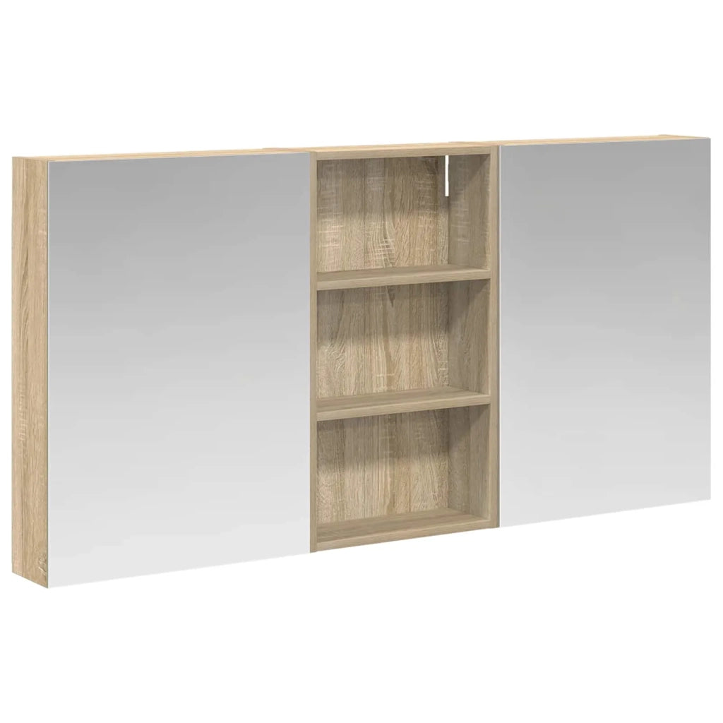 Set di Armadi da Bagno con lo scaffale 3 pcs 140 x 14,5 x 70 cm 3403778