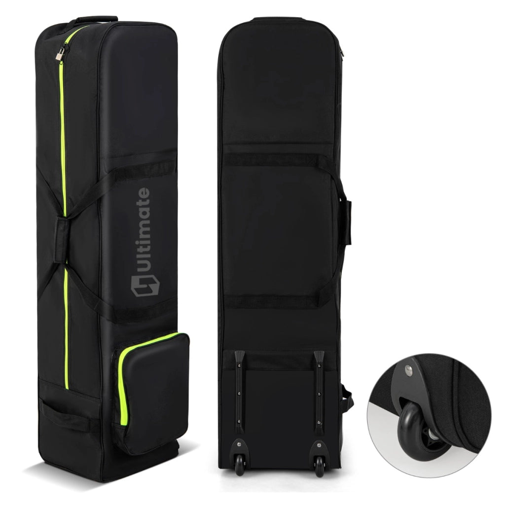 Borsa da viaggio per golf con ruote morbide, Custodia resistente all'usura e impermeabile in oxford con tasca extra-Golf