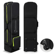 Borsa da viaggio per golf con ruote morbide, Custodia resistente all'usura e impermeabile in oxford con tasca extra-Golf