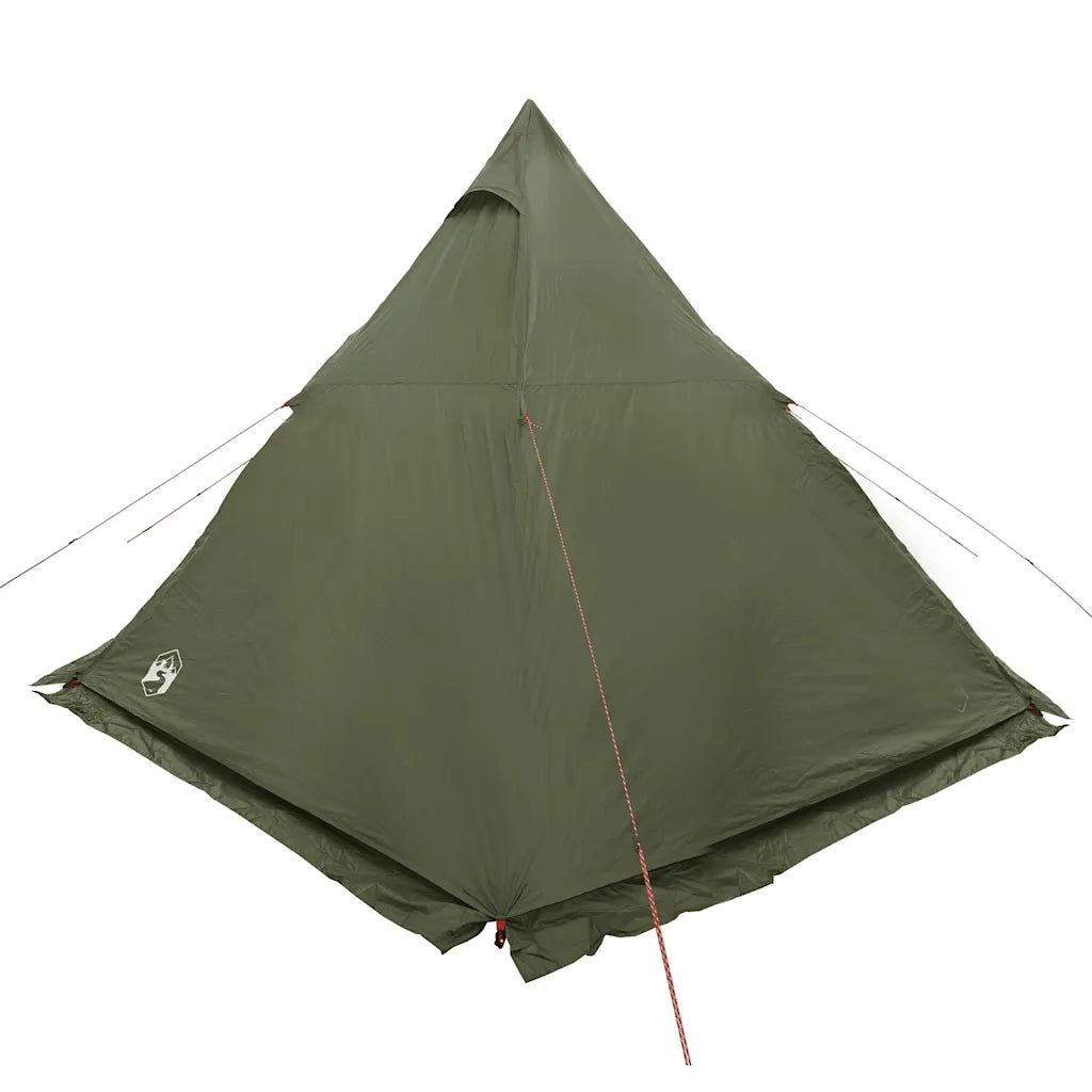Tenda Familiare Tipi per 6 Persone Verde Oliva Impermeabile 4009442