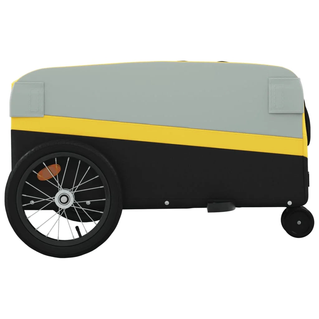 Rimorchio per trasporto biciclette 45 kg ferro giallo 02_0044151