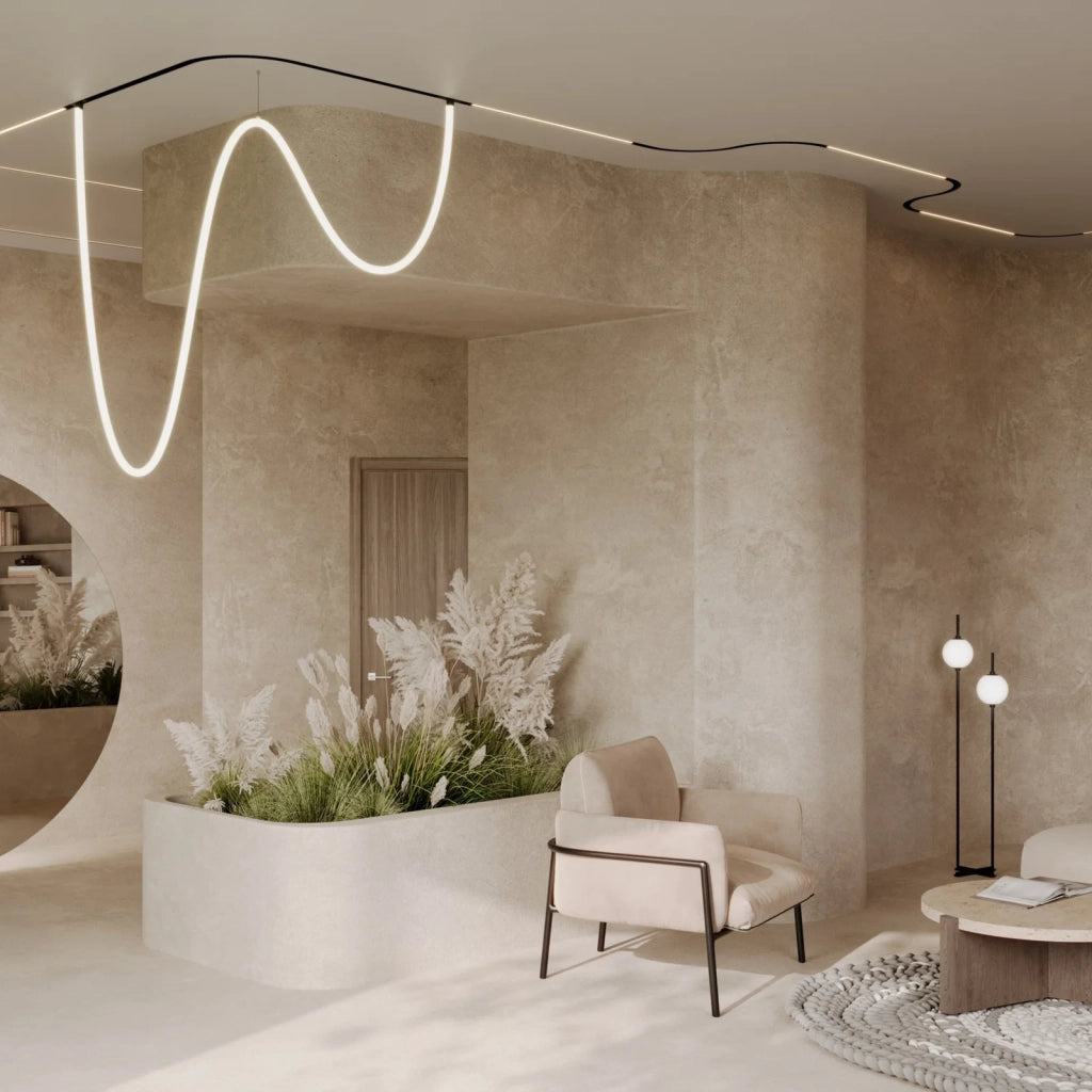 Maytoni Connettore a Raggio Exility Nero Alluminio