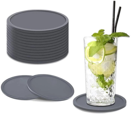 Sostituti in Silicone - Isolanti Termici - Set da 20 - Grigio - Sostituti in Silicone di Alta Qualità