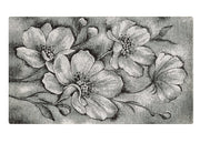 Tappeto Salotto Velour Antiscivolo Disegno Asturia By Suardi - 85x150 - Grigio