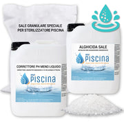 Kit mix per mantenimento piscina al SALE Volume piscina: Fino a 30 m³