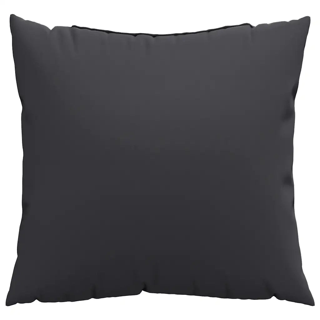Cuscini per Divano 4 pz-Set di 4 Cuscini per Sofa Neri 60x60 cm in Tessuto