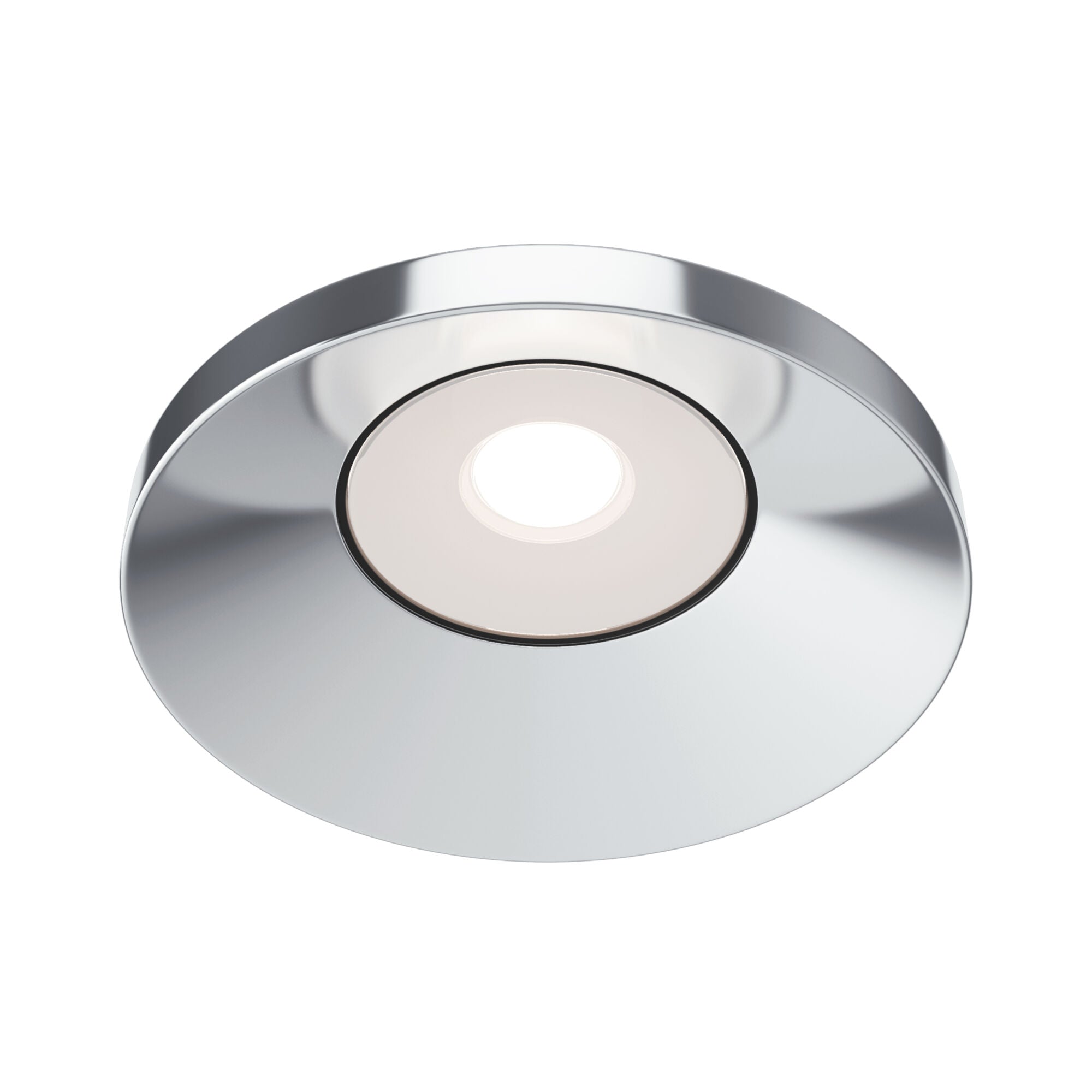 Faretto da incasso Downlight in Alluminio Kappell Cromo