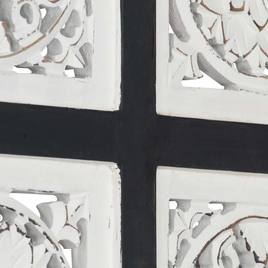 Decorazione artistica Nero e Bianco 40 x 40 x 1,5 cm 42046758