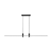Lampada a sospensione LED 4000K Ø80cm nera V-TAC VT-7827