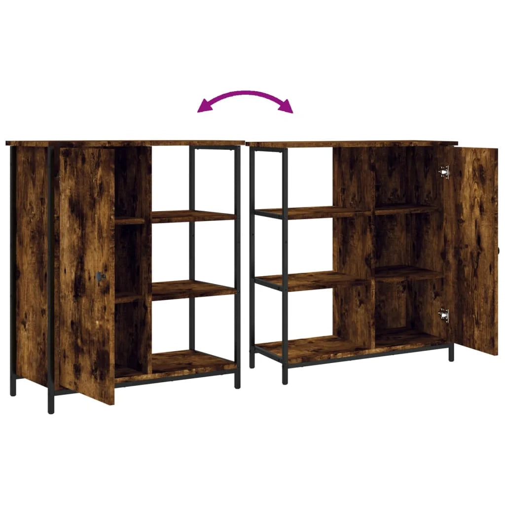 Buffet credenza cassettiera armadio mobile contenitore organizer per cucina soggiorno salotto 70 x 30 x 80 cm legno ingegnerizzato marrone 02_0031084
