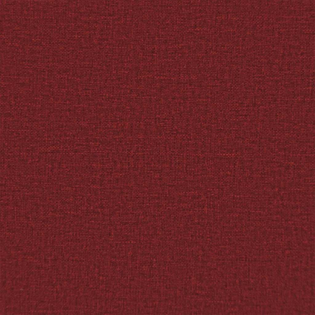 Federa 6 pz HEERLEN Rosso Vino 55 x 55 cm Tessuto 912208