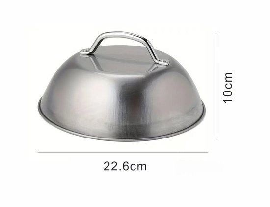 Set di raschiatori per forno in acciaio inossidabile da 9 pollici, l'accessorio perfetto per attrezzi da griglia