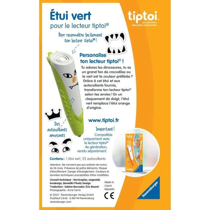 Ravensburger-tiptoi Custodia verde-4005556001828-Da 3 anni