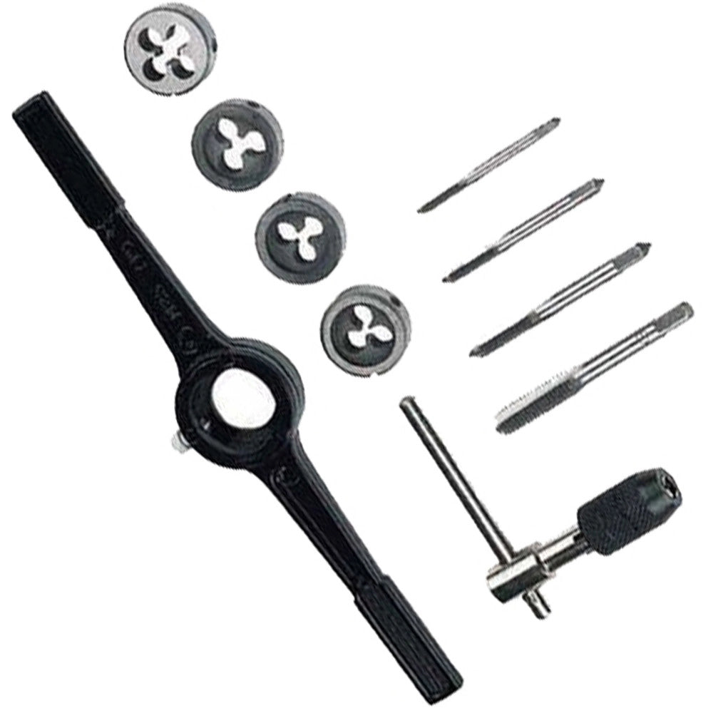 Trade Shop - Filiera Manuale Per Tubi Metallo Filettatura Rubinetti Idraulica M6 M4 M5 M8 M25 -