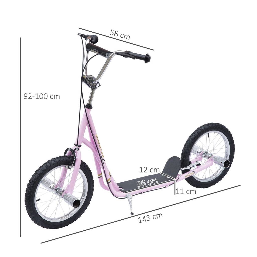 Pattinette con Ruote Grandi Pneumatiche 41 cm ¨C zephmum ¨C Rosa