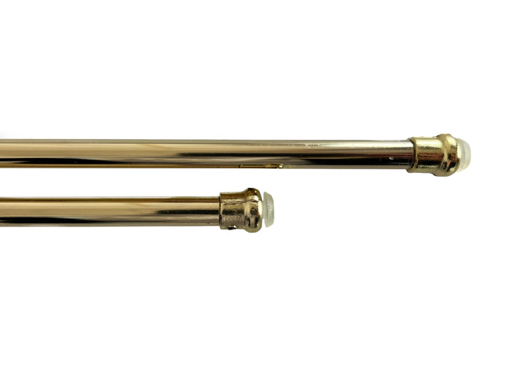 Bacchette Tende A Pressione Bastone Tenda Estensibile Astina Con Molla - 40-60 - Oro