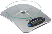 BILANCIA DA CUCINA DIGITALE DI PRECISIONE DA 1GR A 5KG CON RIPIANO IN VETRO